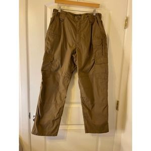 5.11 Tactical Taclite Ripstop Khaki Cargo pants 34x30